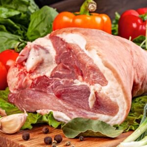 pork shoulder cut with skin