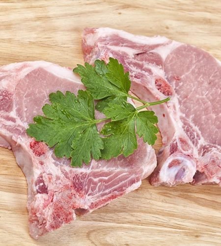 About farm fresh local center cut pork chops